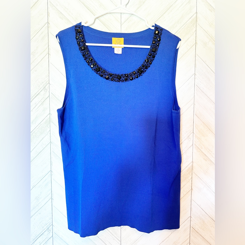 Ruby Rd. Sequin Tank